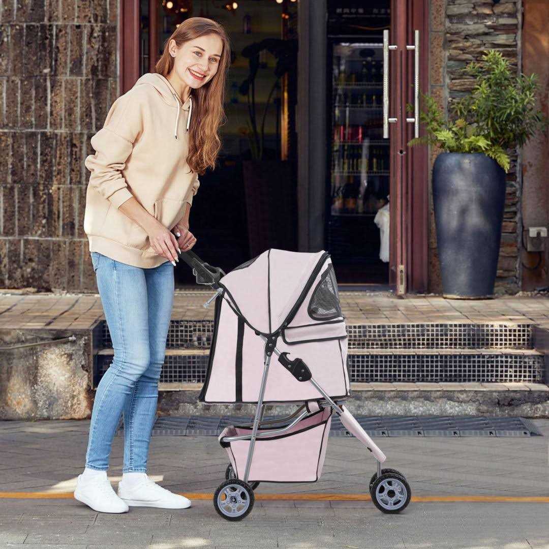 Pet Stroller Folding Carrier Z737221