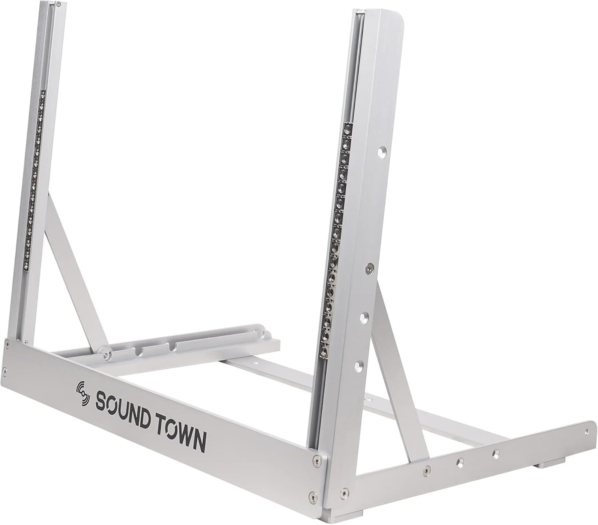 8U Aluminum 2-Post Desktop Open-Frame Rack N75050