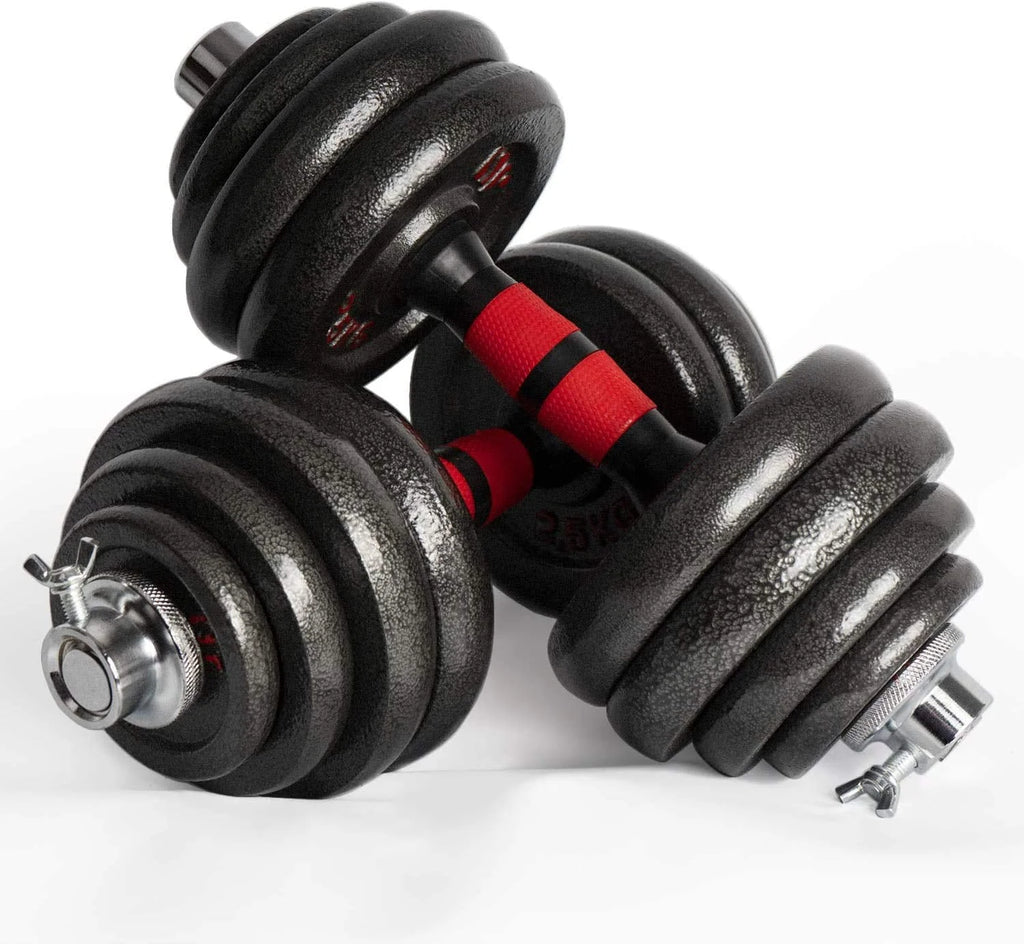 Adjustable Dumbbell Set 10-66 lbs R7282