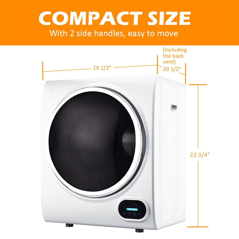 110V 850W 1.50 cu. ft Electric Compact Laundry Dryer I562
