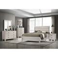 Gray Queen 3PC Panel Bedroom Set R962