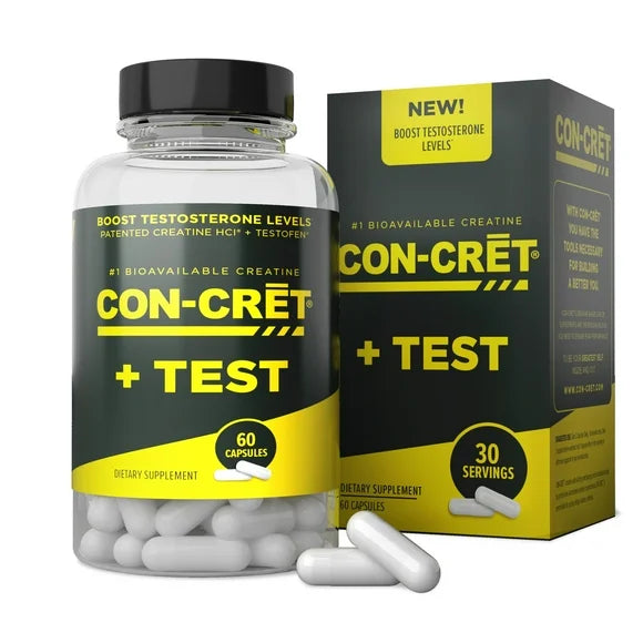 Creatine HCl with Testofen 60 Capsules Y330