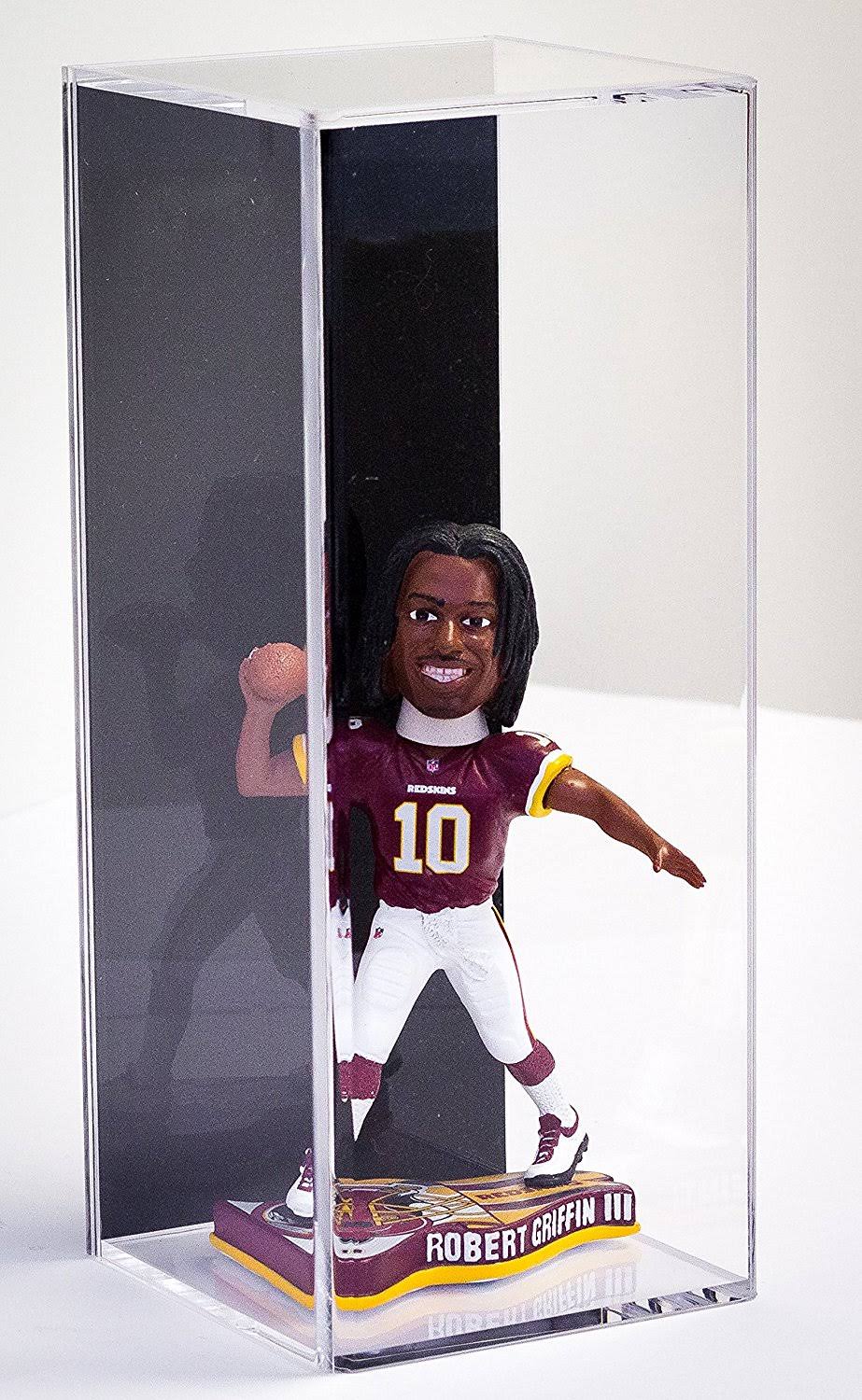 Acrylic Display Case with Black Back and Wall Mount 5.5 x 5.5 x 13.25 H2550