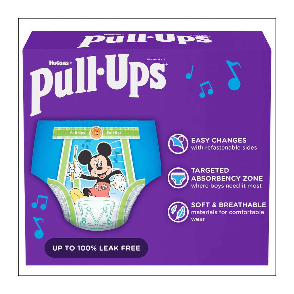 Boys' Potty Training Pants, 4T-5T (38-50 lbs), 60 Count E26564
