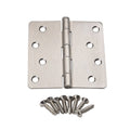 100 Pcs Satin Nickel Steel Door Hinge J4701