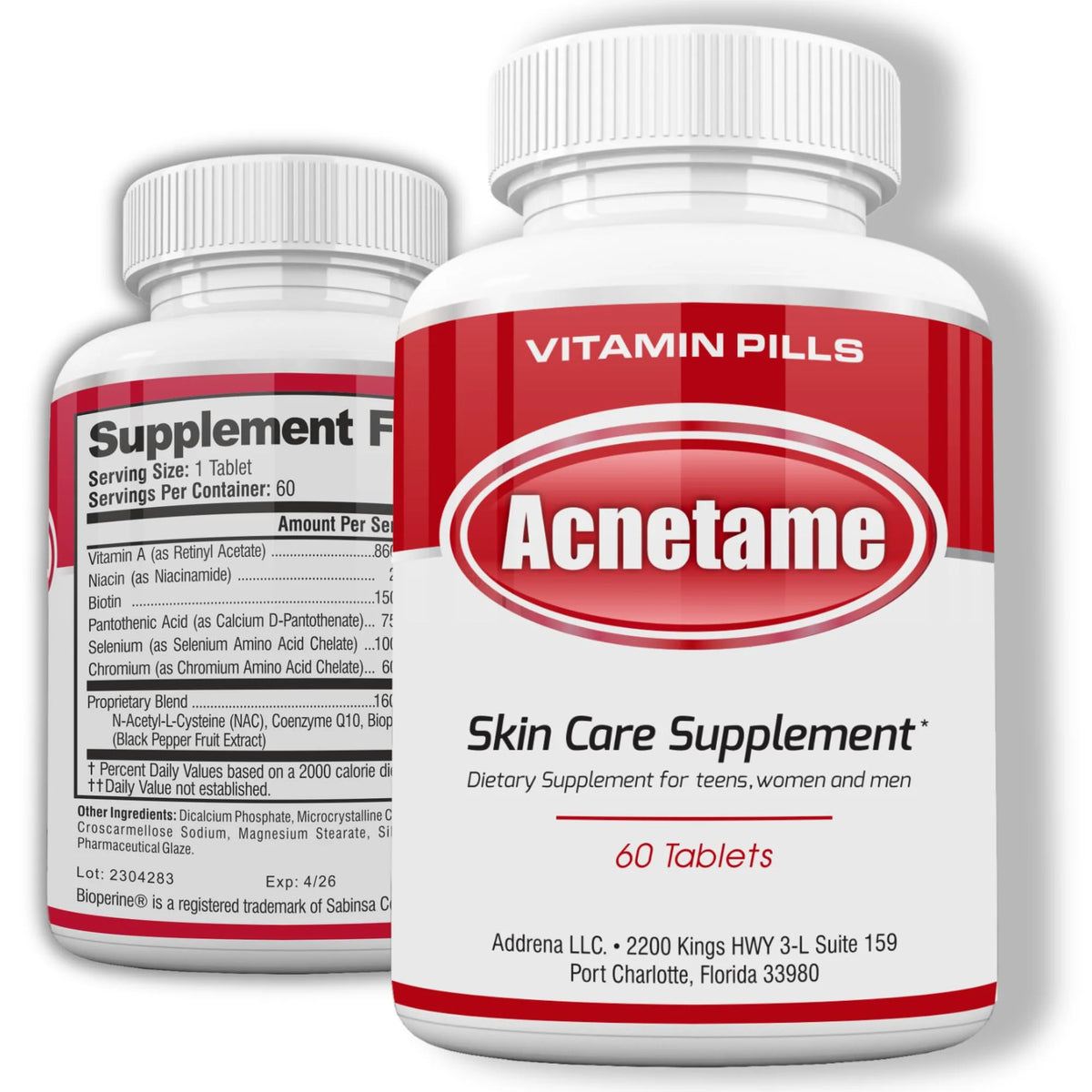 Acne Pills 60 Tablets A551157