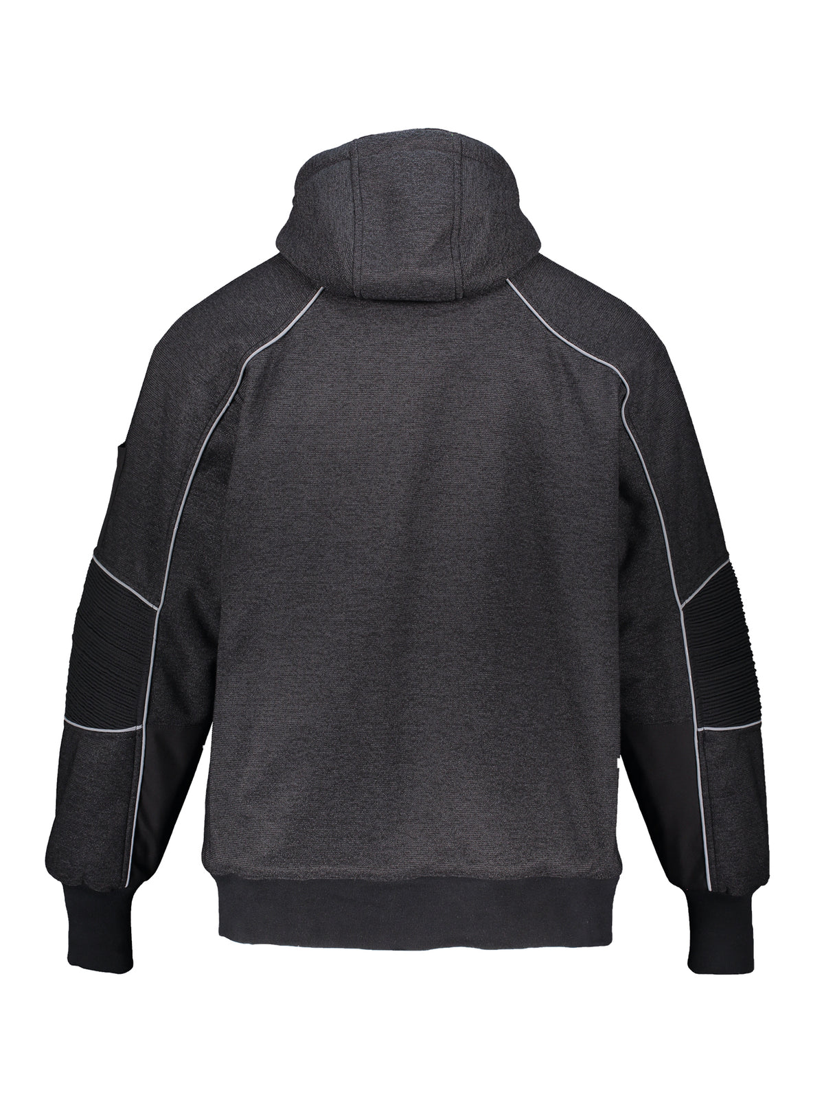 Black Reflective Insulated Hoodie X56738