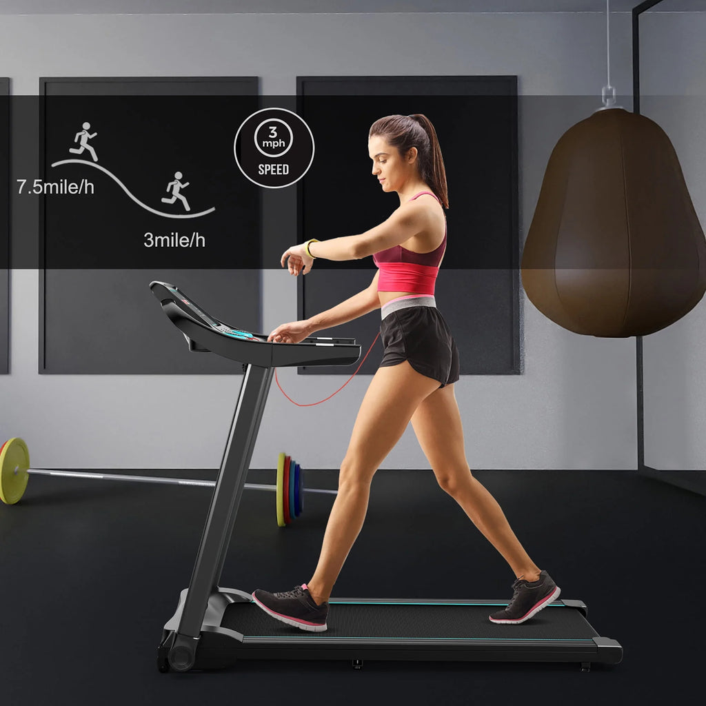 2.25HP Electric Treadmill with Bluetooth Speaker B24324