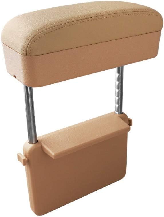 Armrest Cushion Box Protector for Universal Auto Car Center Console Armrest Extender Elbow Forearm Wrist Rest Support Adjustable Height Comfort Pads with Black Line J949720