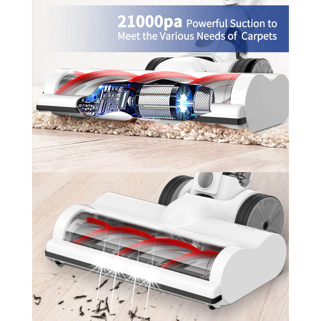 Cordless Lightweight Stick Vacuum Cleaner with 30Kpa Suction V2094