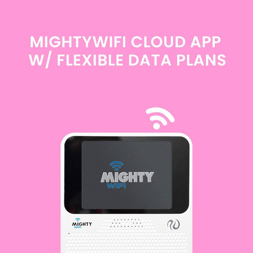 Mobile Wi-Fi Hotspot Device High Speed Portable Router US 100 GB or Global 3 GB for 30 Days, No SIM-Card, Pocket W114549
