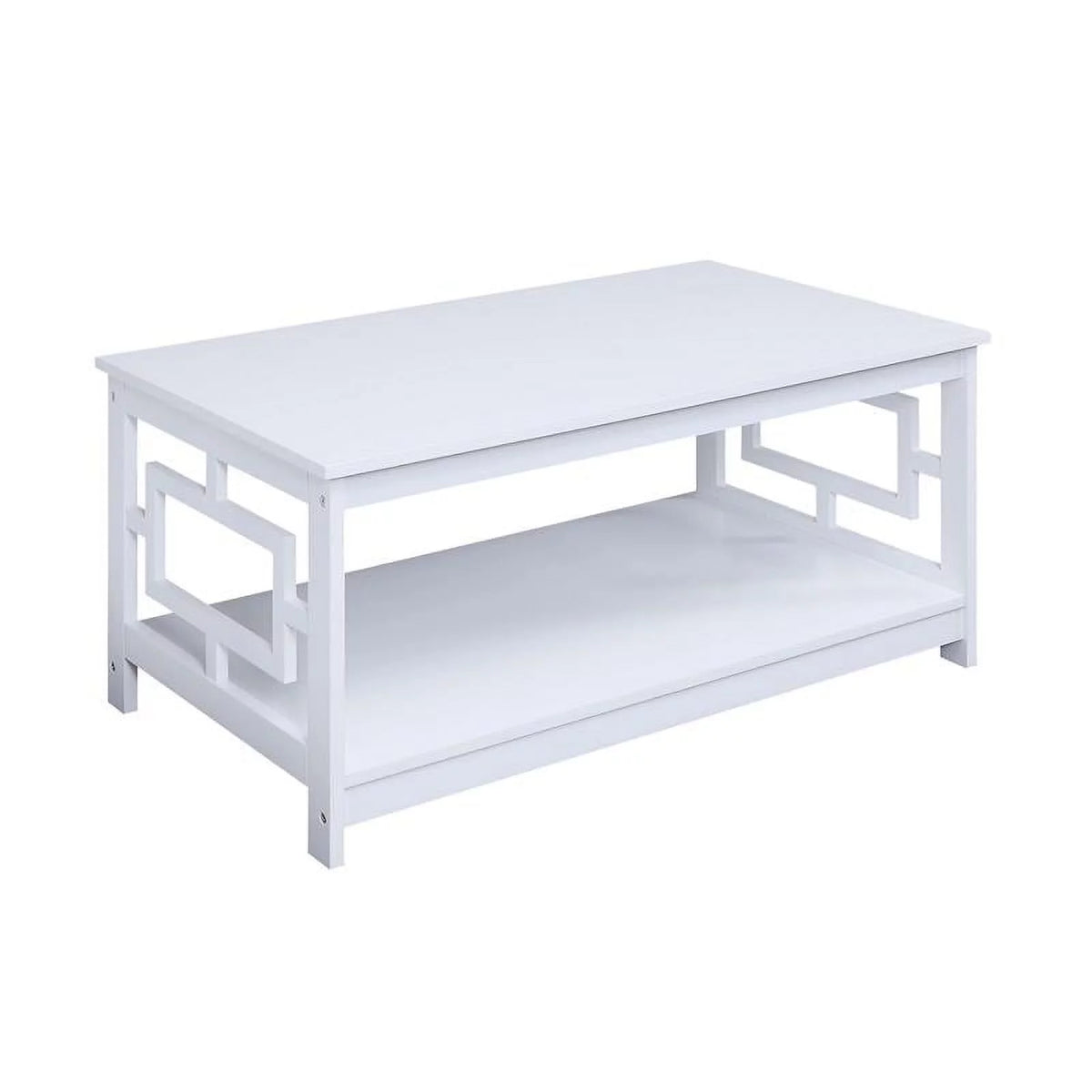 White Wood Coffee Table D806