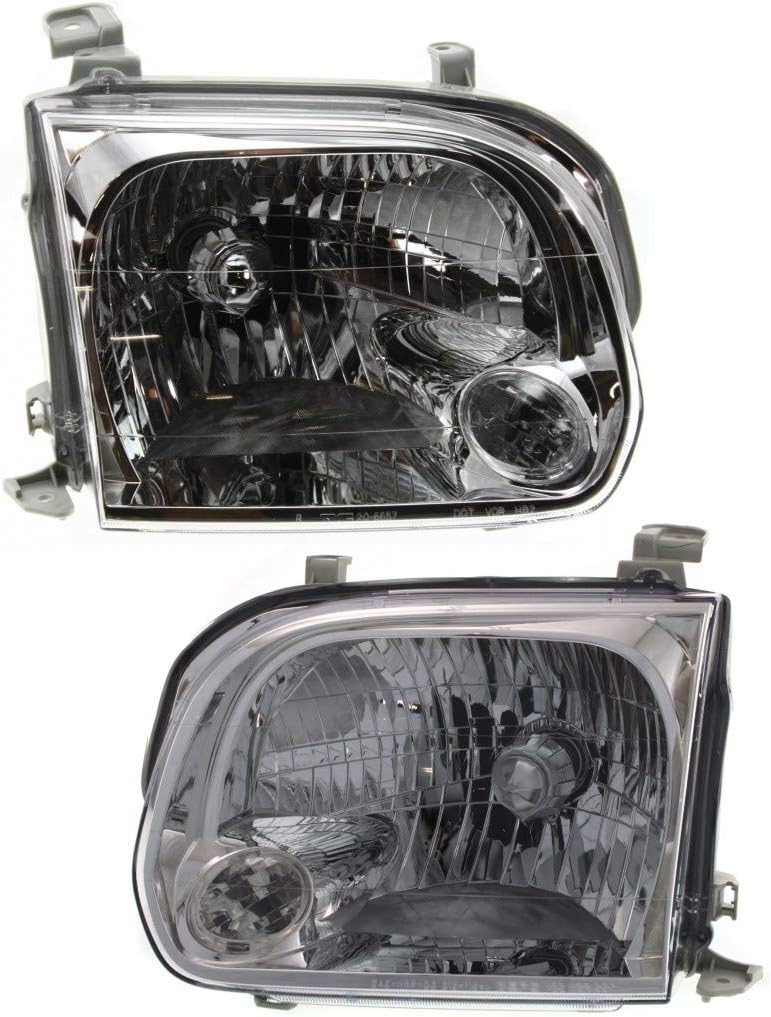 Passenger Side Headlight Assembly for Toyota Camry 2000 2001 G6743
