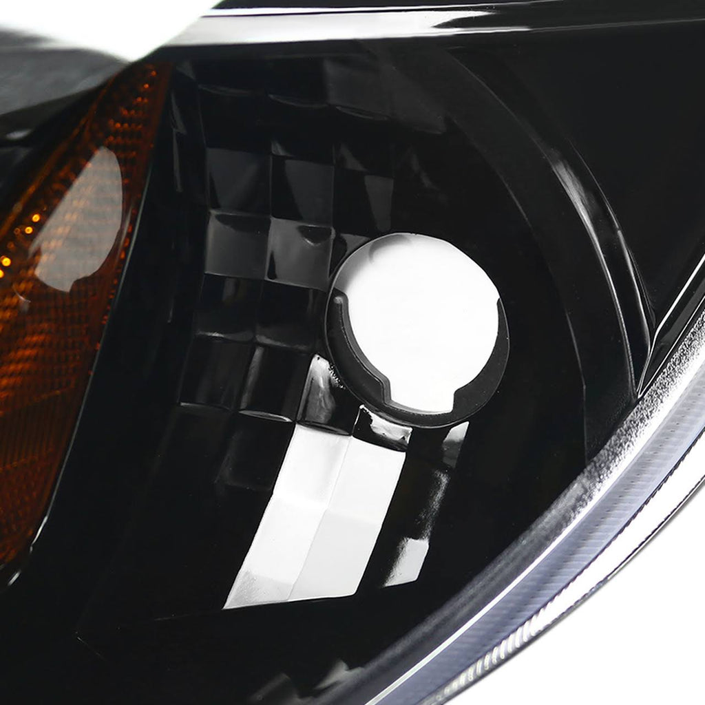 Clear LED Dual Halo Projector Headlights Z10726