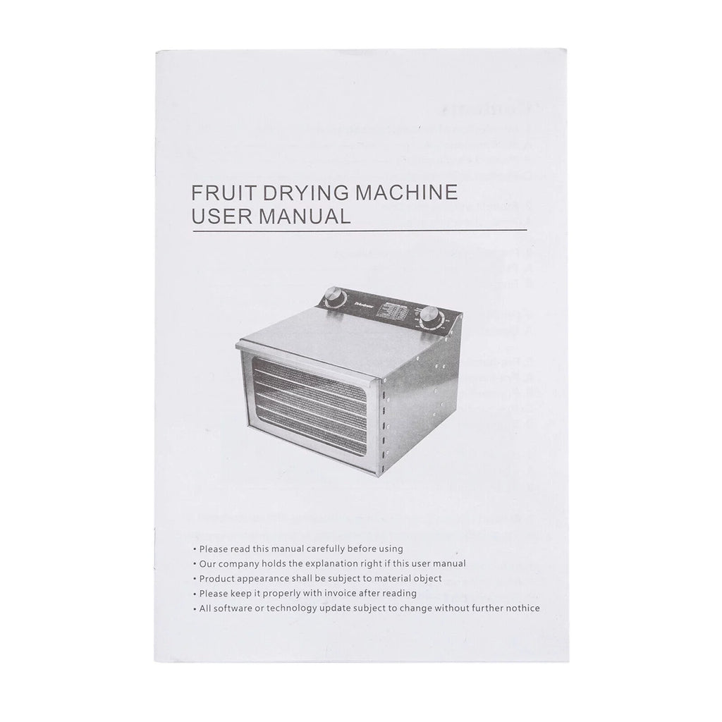 600W 18 Tray Food Dehydrator C250051