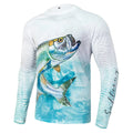 Men's Long Sleeves Fishing T-Shirt XL G4534