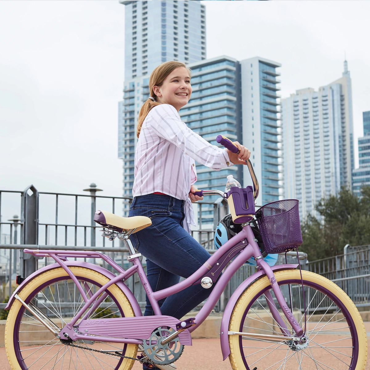 24" Purple Cruiser Bike J83393