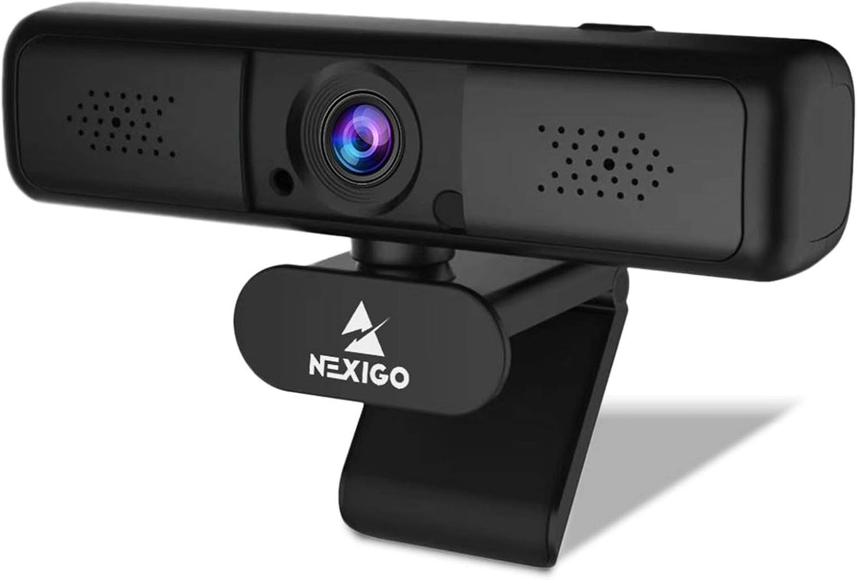 2K 4MP Zoomable Webcam with Privacy Cover & Dual Microphone H739