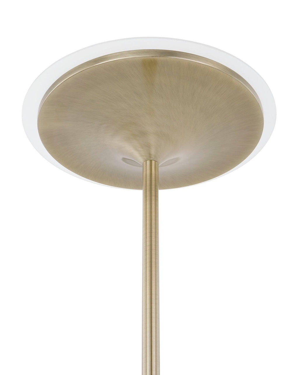 Antique Brass LED Torchiere Z2971
