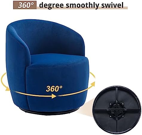 Chocolate Velvet Swivel Barrel Chair O566