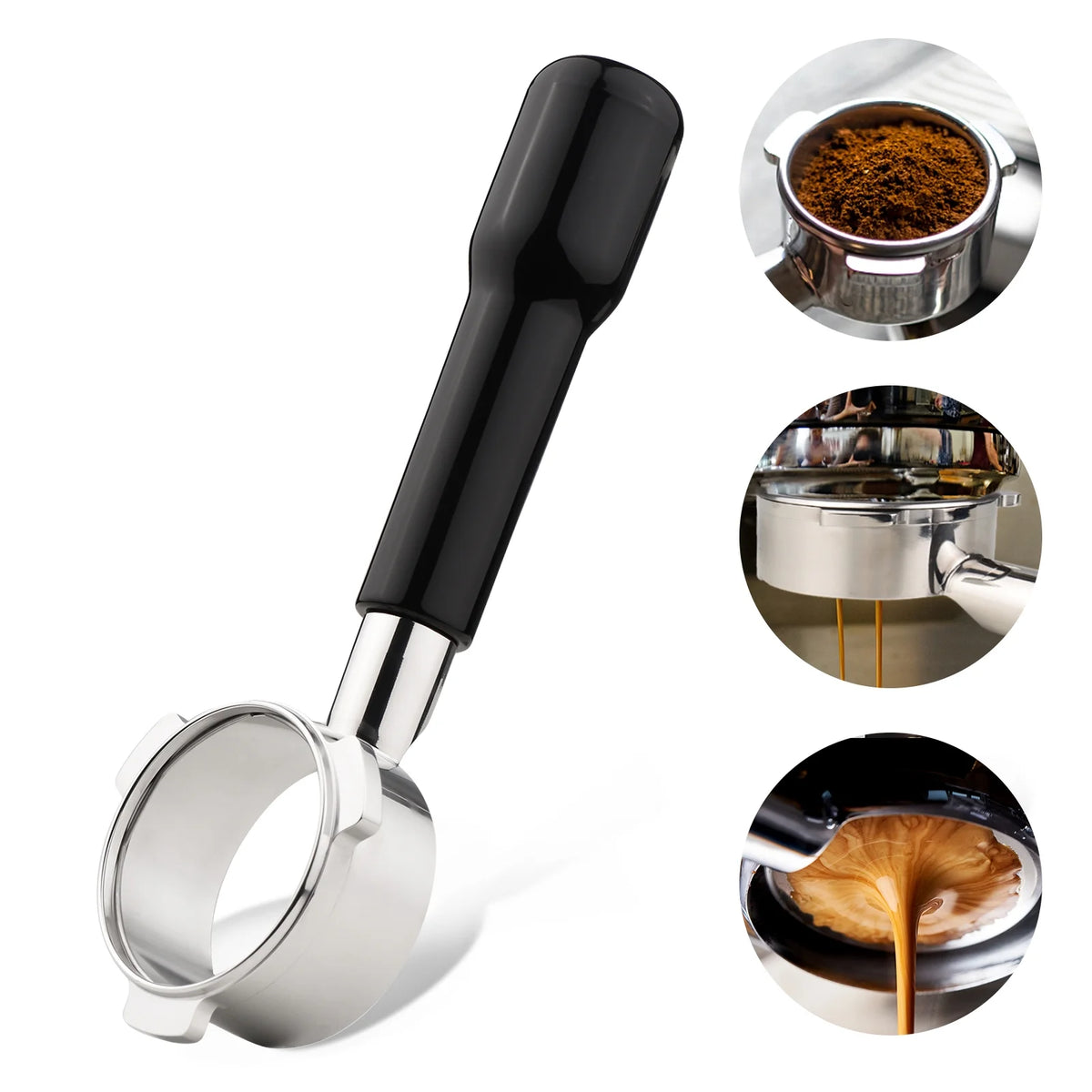 Stainless Steel Portafilter Handle J8842