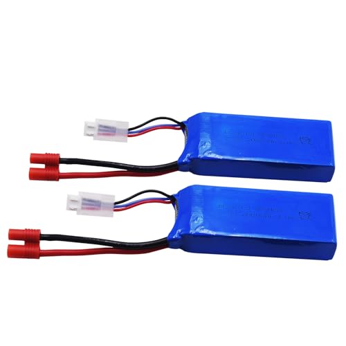 2 Pack 7.4V 2000mAh Lipo Battery and Charger Cable I700440