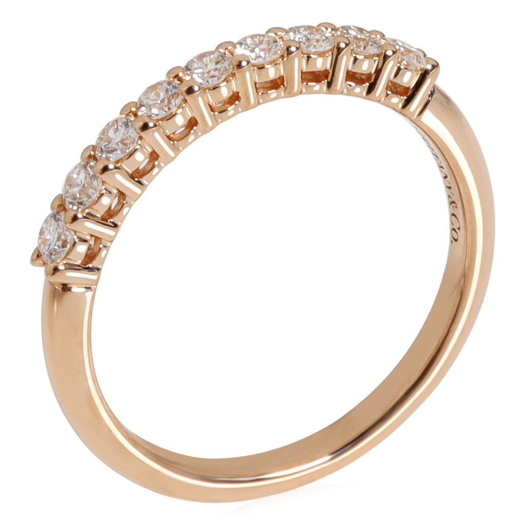 18k Rose Gold Diamond Wedding Band P297030