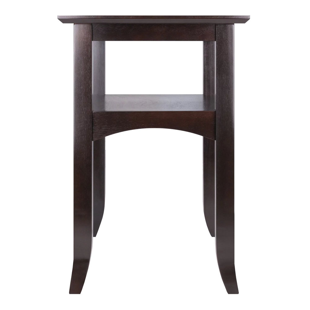 Contemporary Home Living Camden End Table Coffee Finish P94571