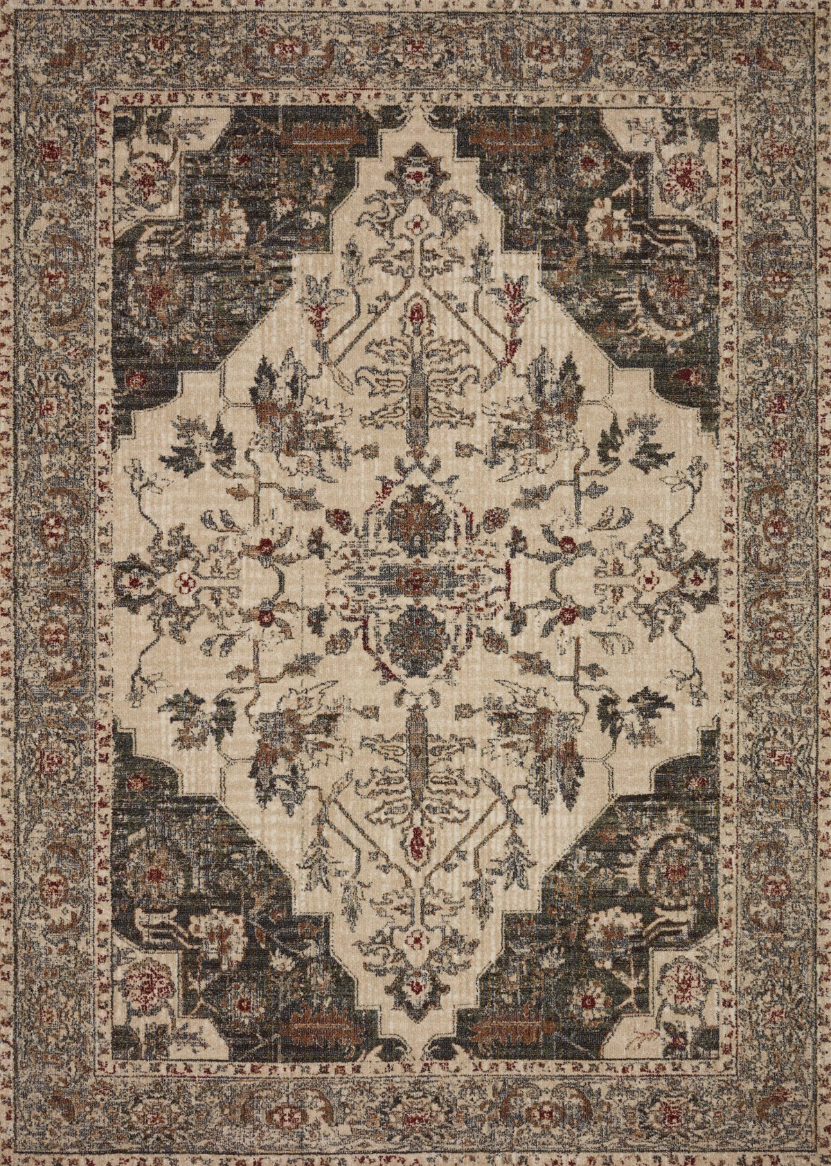 Dove Denim 7'10 x 10'10 Rug F4401