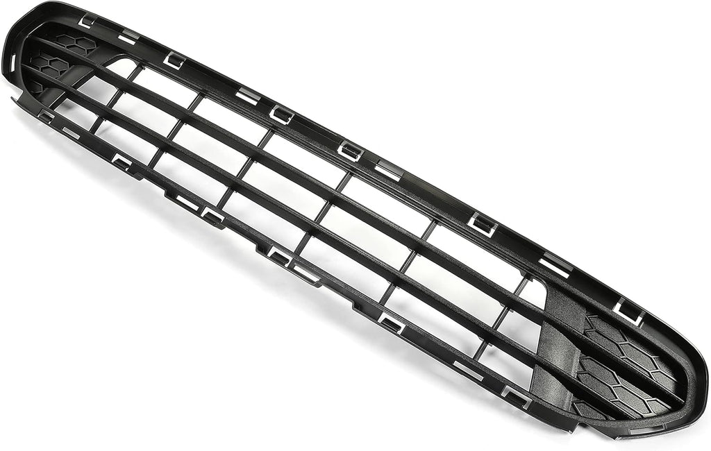 Black Front Bumper Cover Grille Molding Pack of 2 R61236