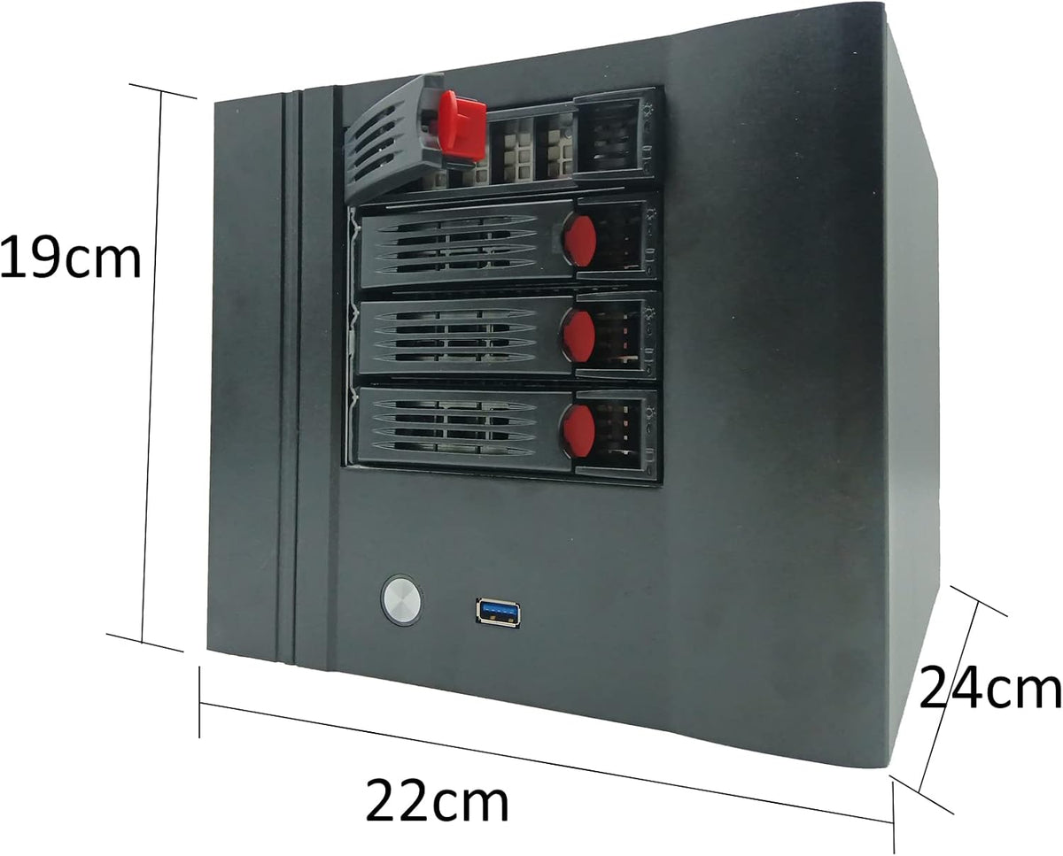 4 Bay NAS Case with Hot Swap Backplane N832762