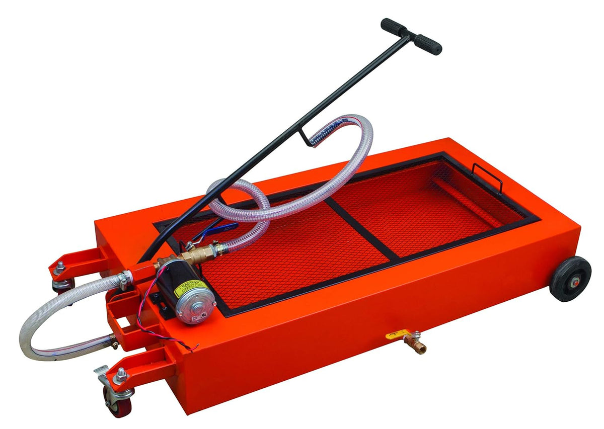 Heavy Duty Low Profile Steel Truck Drain with Anti-Splash Tray T794