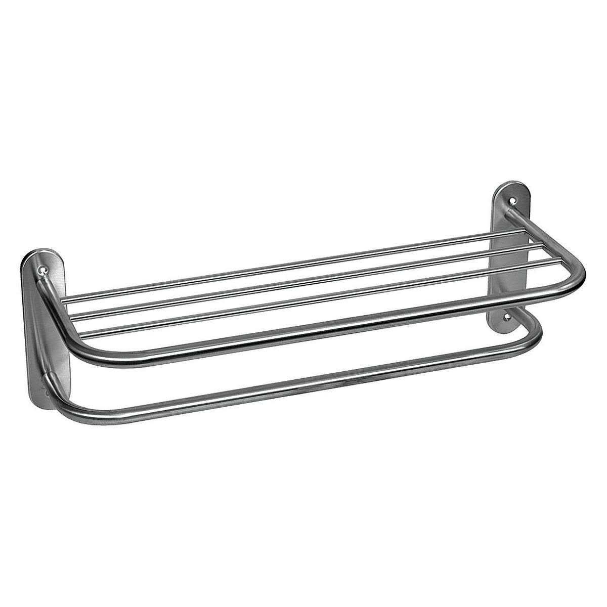 24-inch Satin Nickel Stainless Steel Towel Rack G2008