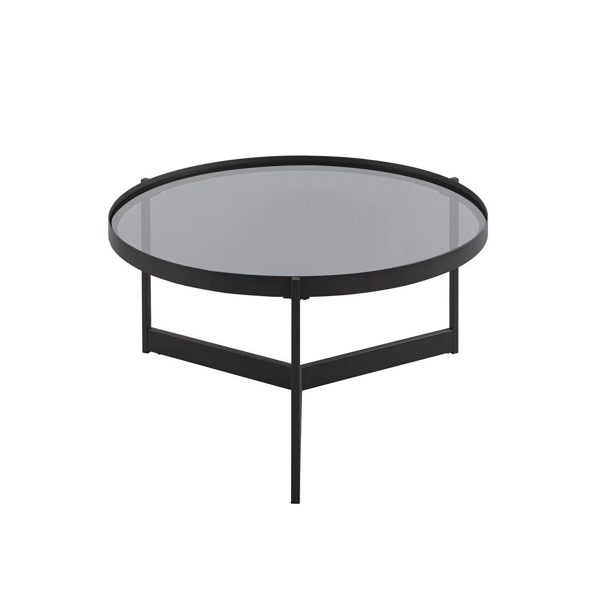 Metal and Glass Coffee Table M129