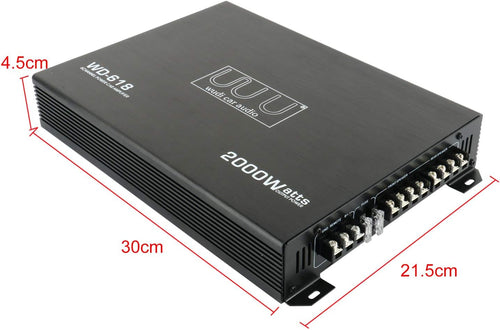 1500W 4 Channel Car Audio Amplifier I518