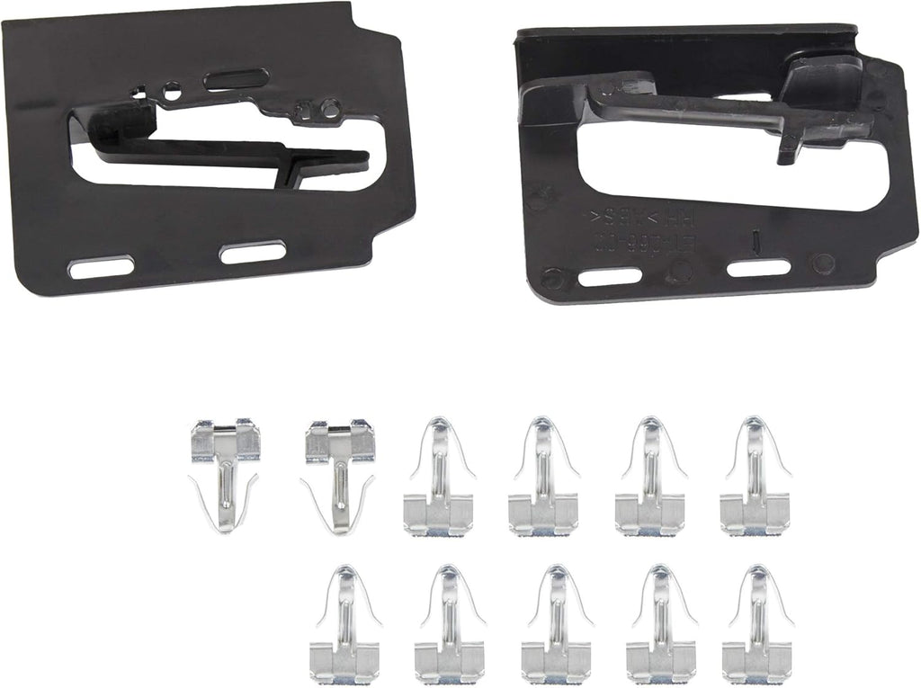 Full Size Double DIN Truck Dash Kit ABS Plastic Matte Black V148