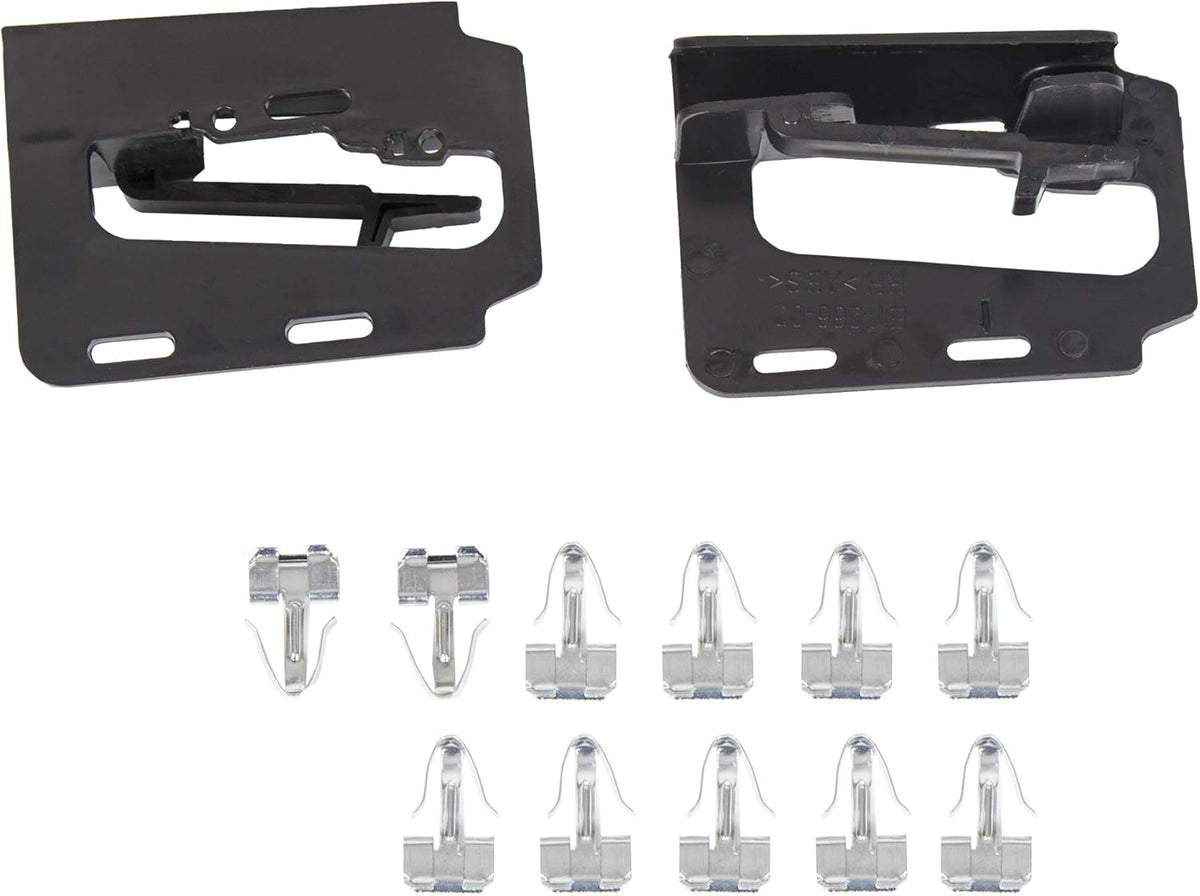 Full Size Double DIN Truck Dash Kit ABS Plastic Matte Black V148
